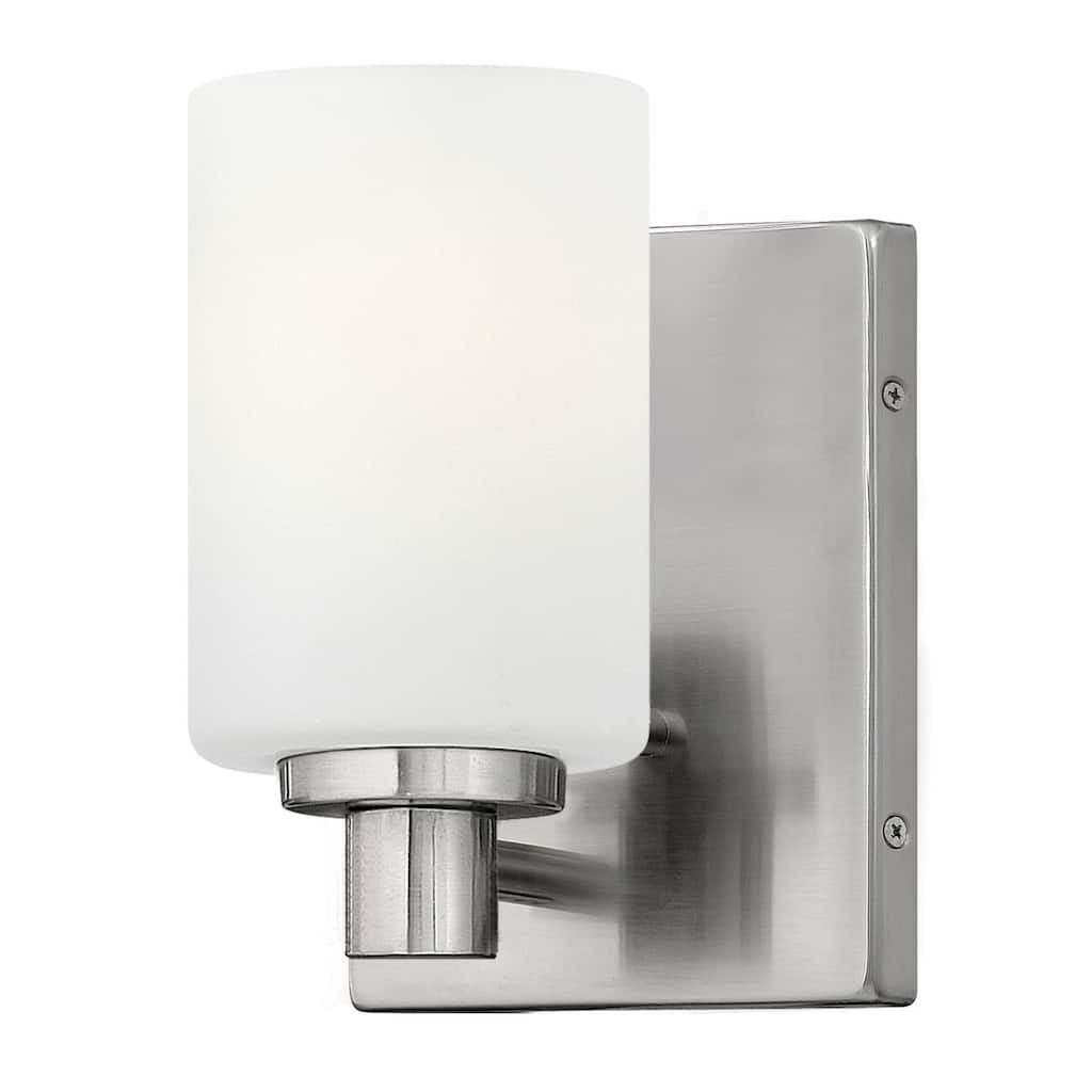 Hinkley Lighting Karlie 1 Light 4.5" Wide Bathroom Sconce with Etched
