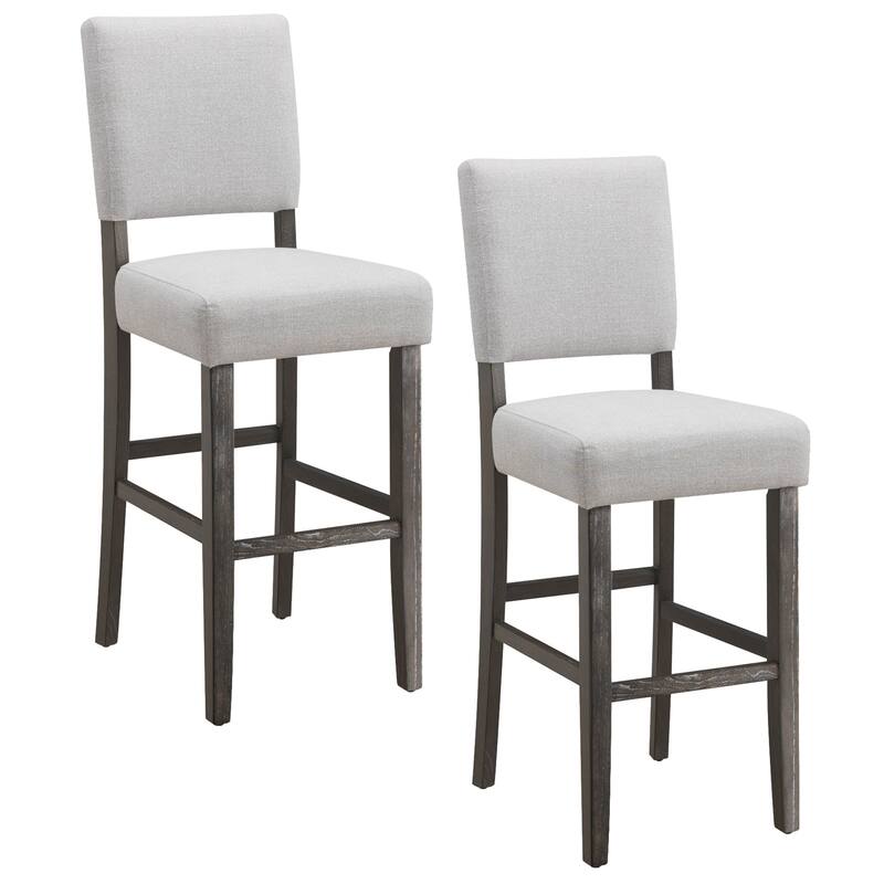 Leick Home Brax Upholstered Counter Height Barstool
