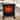 1400-Watt Electric Freestanding Fireplace with Temperature Adjustment - 17-inches