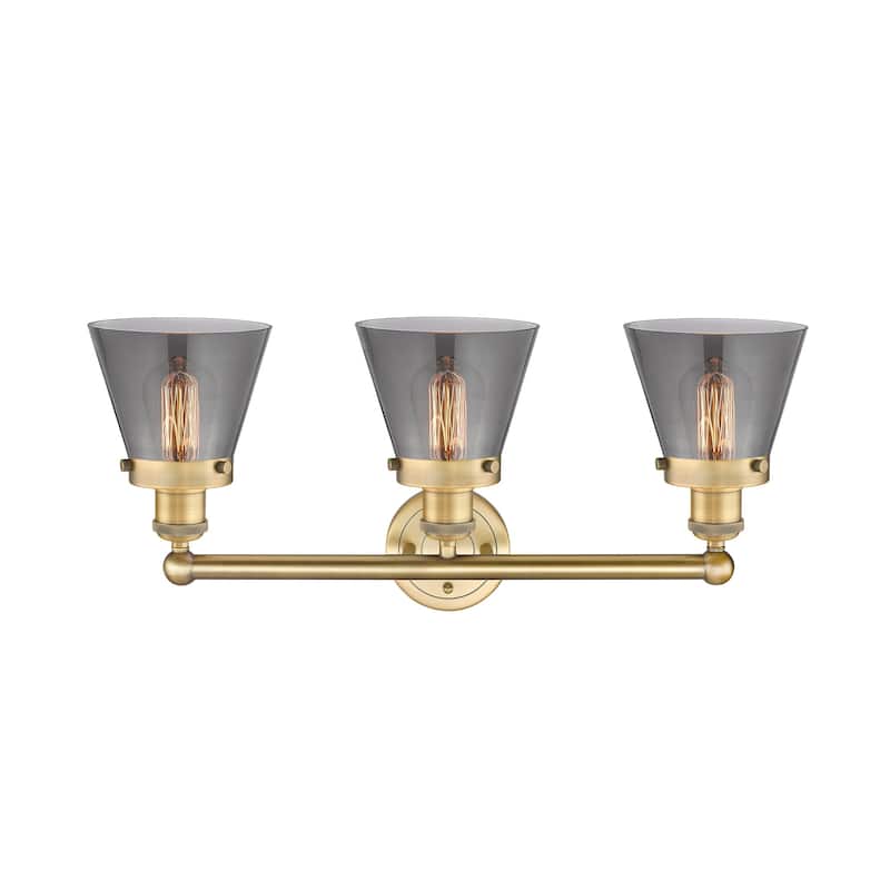Innovations Lighting 616-3W-10-25 Cone Vanity Cone 3 Light 25" Wide