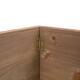 Glitzhome 26"L/ 22"L Handcrafted Wooden Christmas Tree Collar