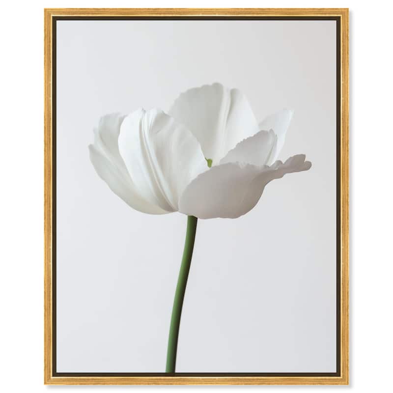 Pearl Floret Canvas by Art Remedy - 16" x 20" - Gold