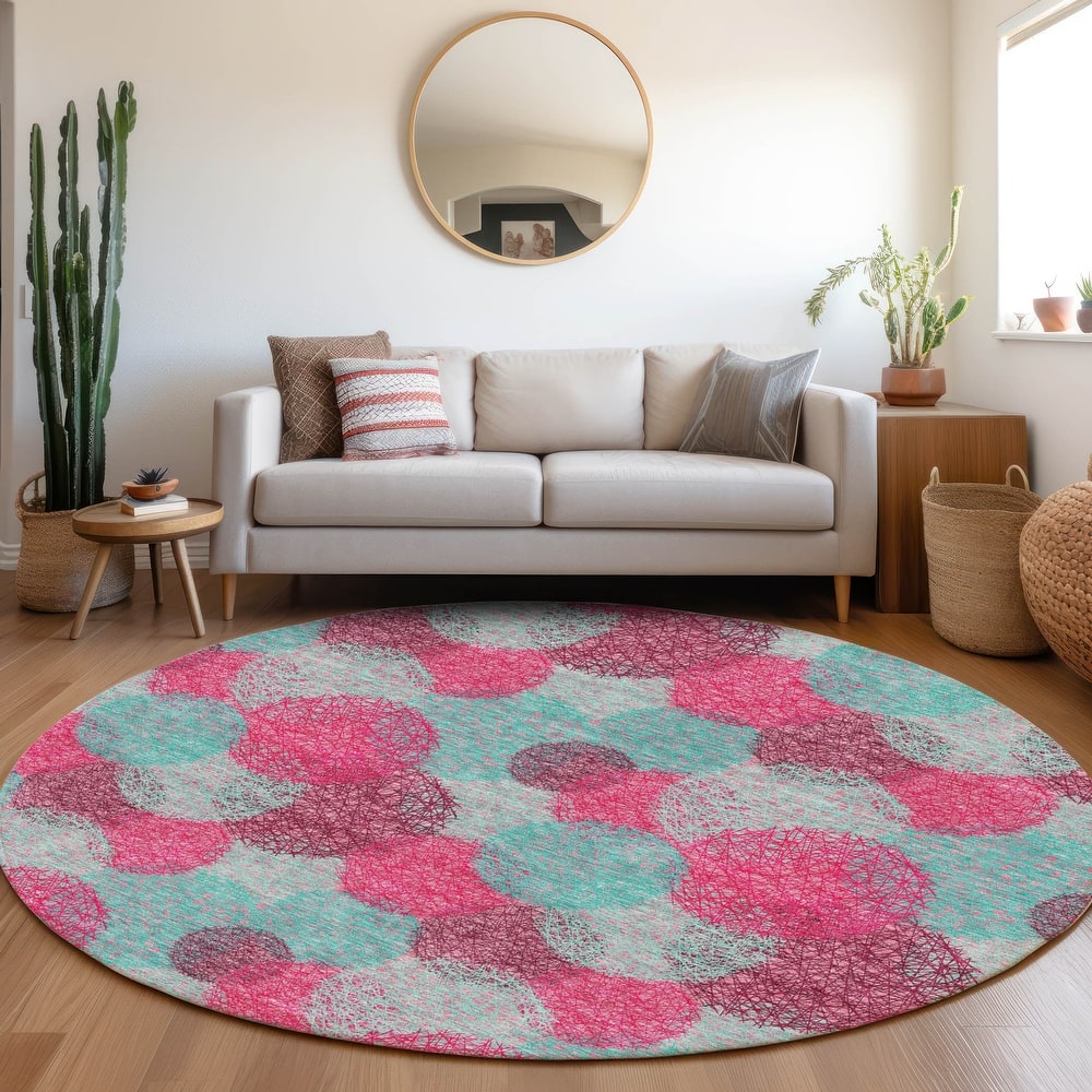 Premium Washable Super Soft Modern Sphere Mayfield Rug