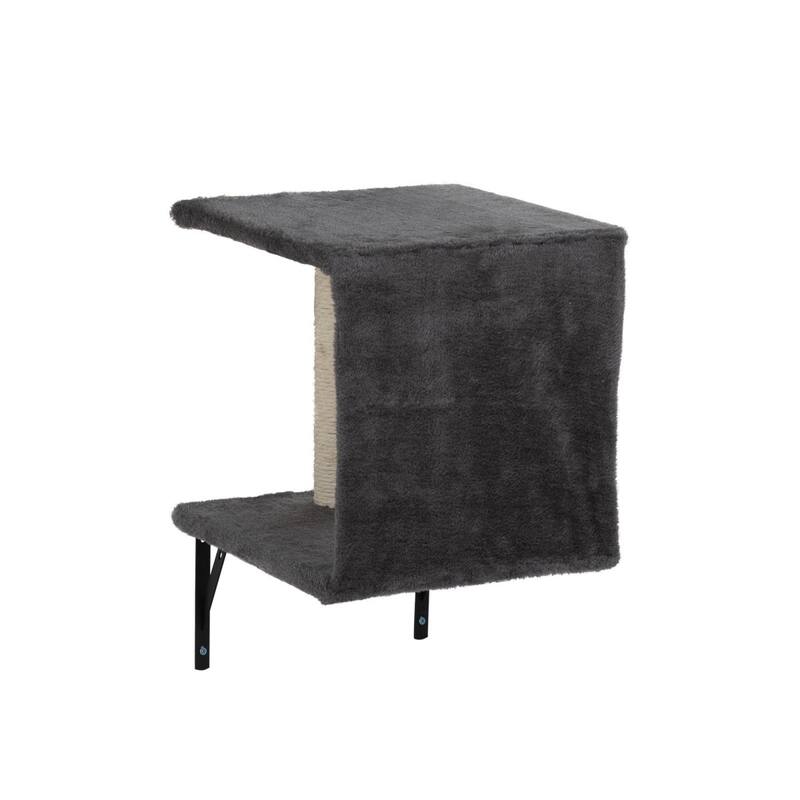 5-Piece Wall-Mounted Cat Tree with Condo, Perches, Bridge & Scratcher