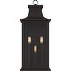 preview thumbnail 2 of 2, Abernathy 3-Light Old Bronze Outdoor Wall Lantern