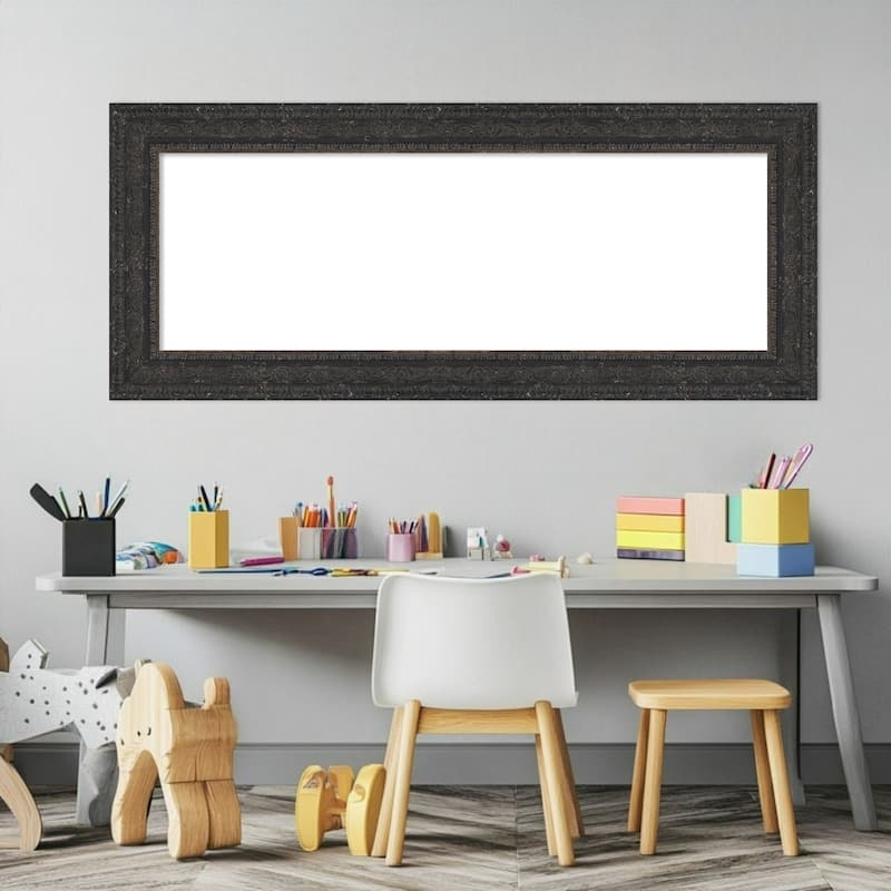 Attic Aged Framed Dry Erase Magnetic Board