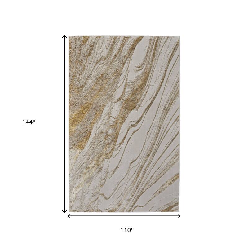 HomeRoots Abstract Industrial Rectangle Area Rug