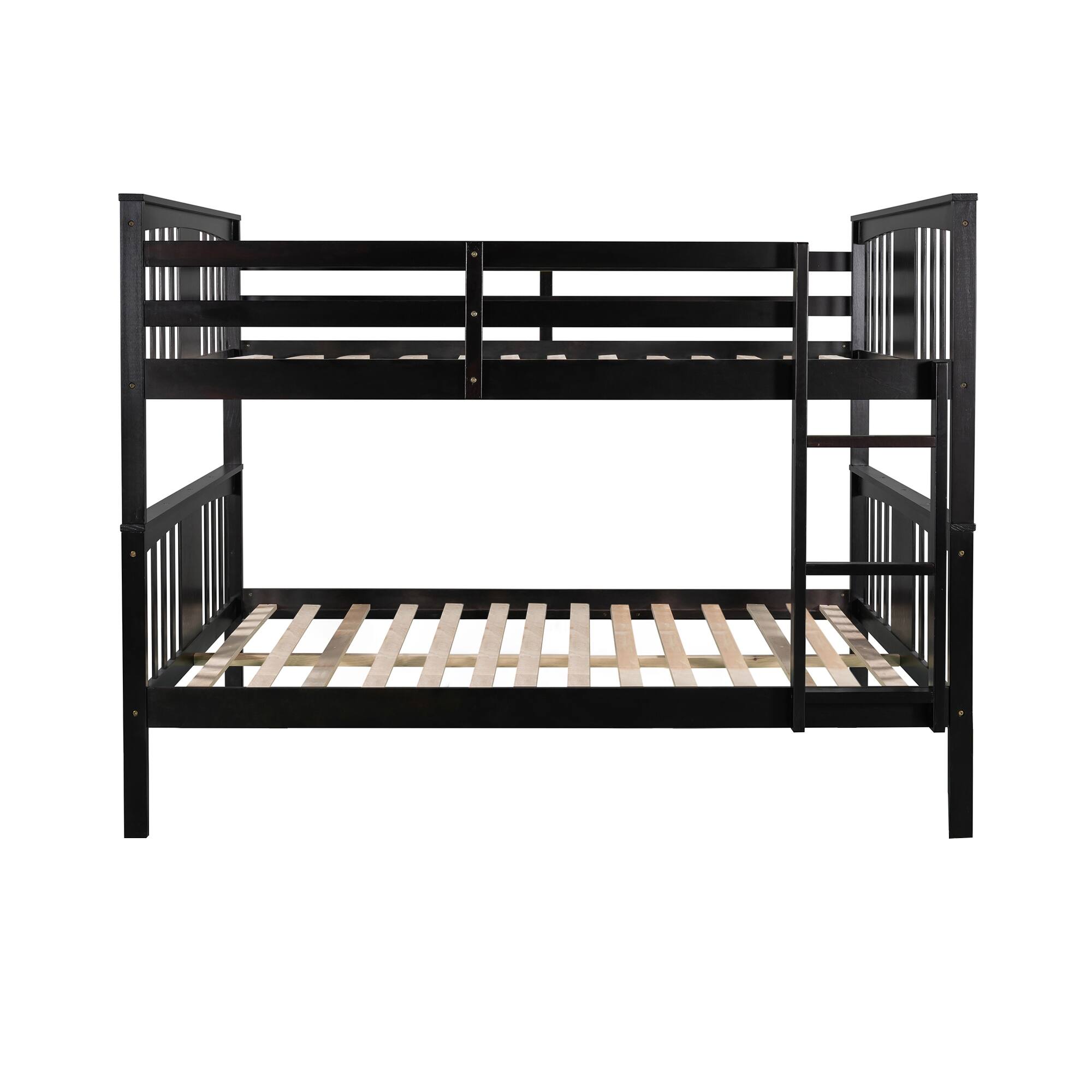 Concise and Elegant Versatility Galore Full over Full Bunk Bed with