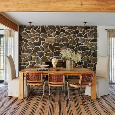 Sycamore Striped Jute Area Rug
