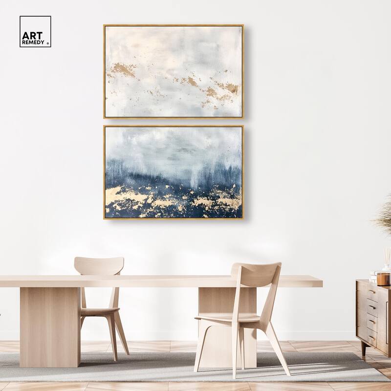 Inner Cosmos II Canvas Set of 2 by Art Remedy