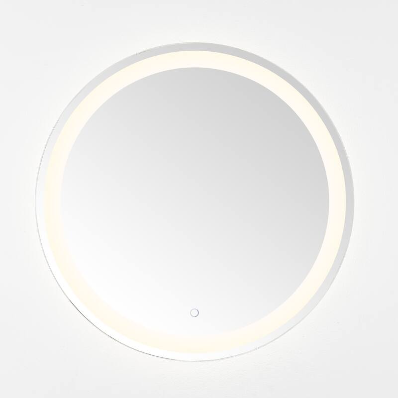 SAFAVIEH Tamica 30" Led Vanity Mirror - Silver - 30Wx1Dx30H