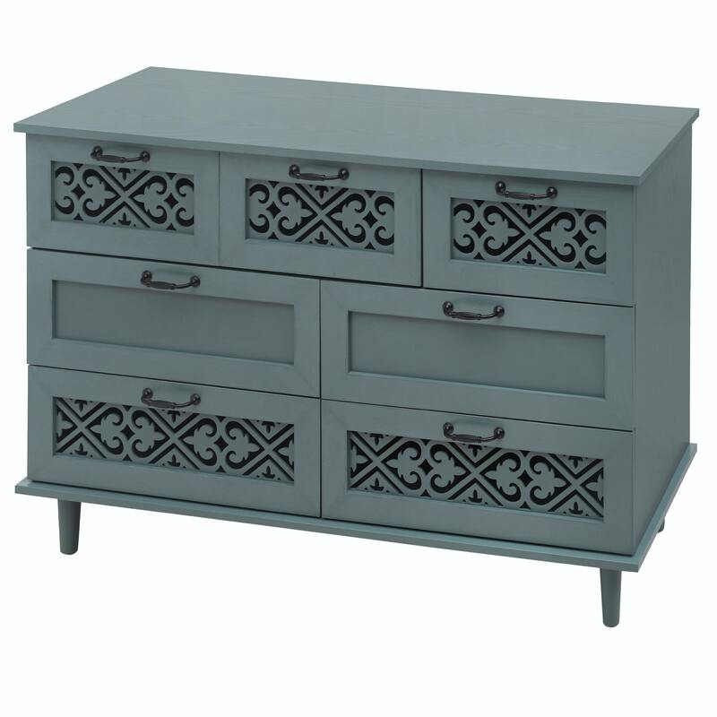 Seven-Drawer Dresser for Bedroom