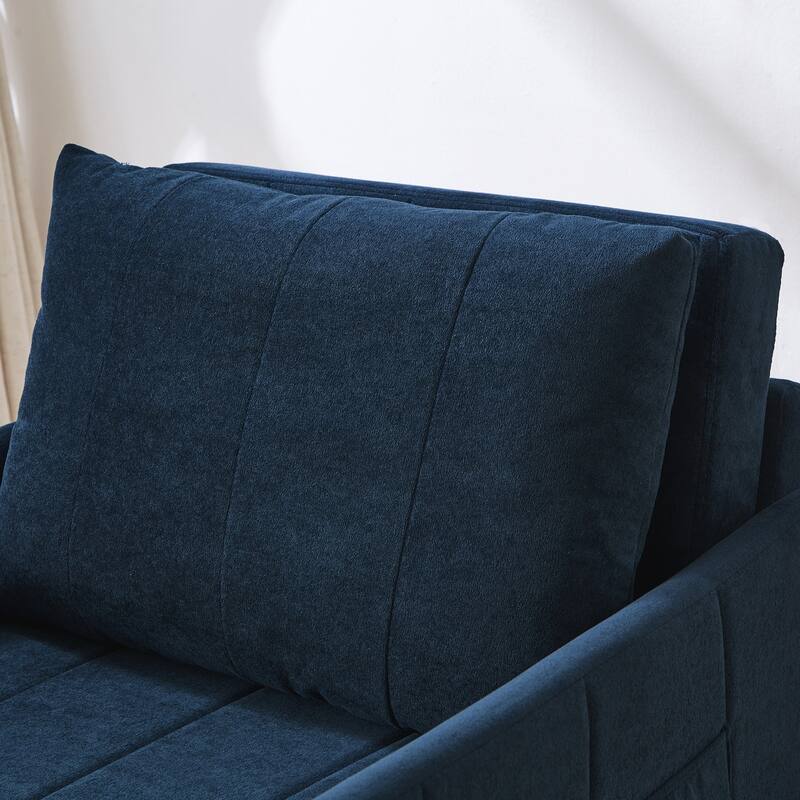 Upholstered Convertible Sleeper Sofa