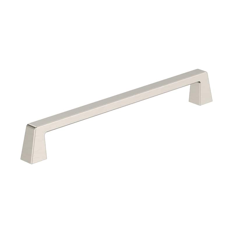 Amerock Blackrock Kitchen Cabinet Pull - 8 in Center to Center - Satin Nickel