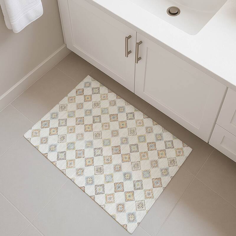 Machine Washable Indoor/ Outdoor Global Flagler Chantille Rug