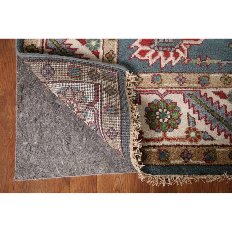Oushak Oriental Area Rug Hand-Knotted Wool Carpet - 7'11"x 9'10"