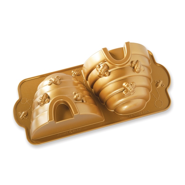 Nordic Ware Beehive Cake Pan Gold Bed Bath Beyond