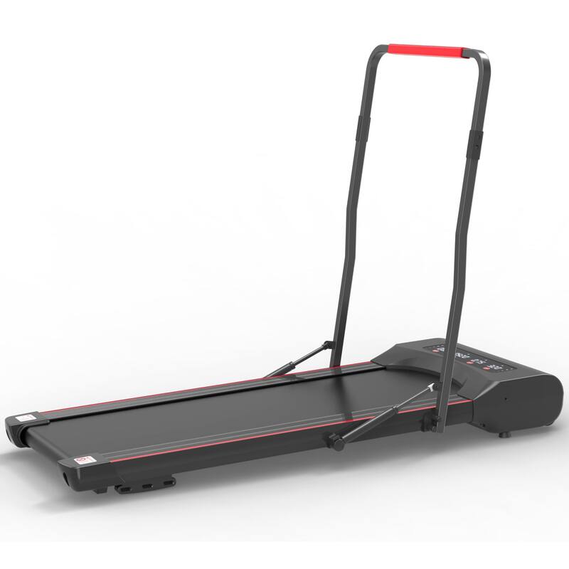 Under Desk Walking Pad Mini Treadmill with Handlebar Foldable