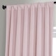 preview thumbnail 14 of 165, Exclusive Fabrics Signature Plush Velvet Hotel Blackout Curtains (1 Panel) - Luxury Soft Drapery for Light Control & Elegance