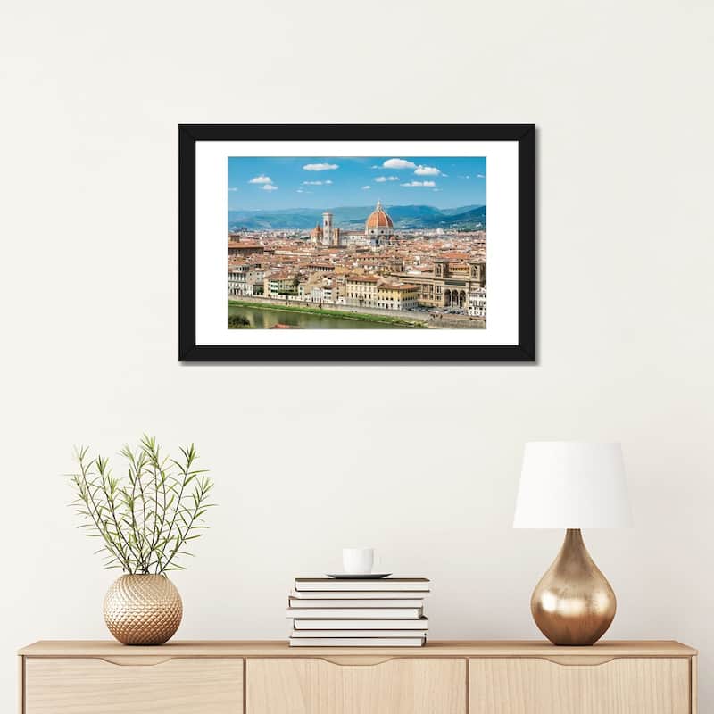 iCanvas "Florence Skyline With Florence Cathedral In Summer, Tuscany, Italy" by Jan Becke PFA