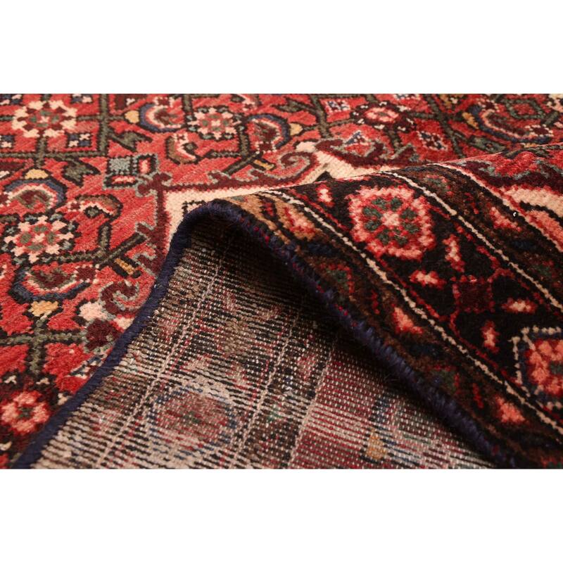 ECARPETGALLERY Hand-knotted Andelz Red Wool Rug - 3'5 x 7'3