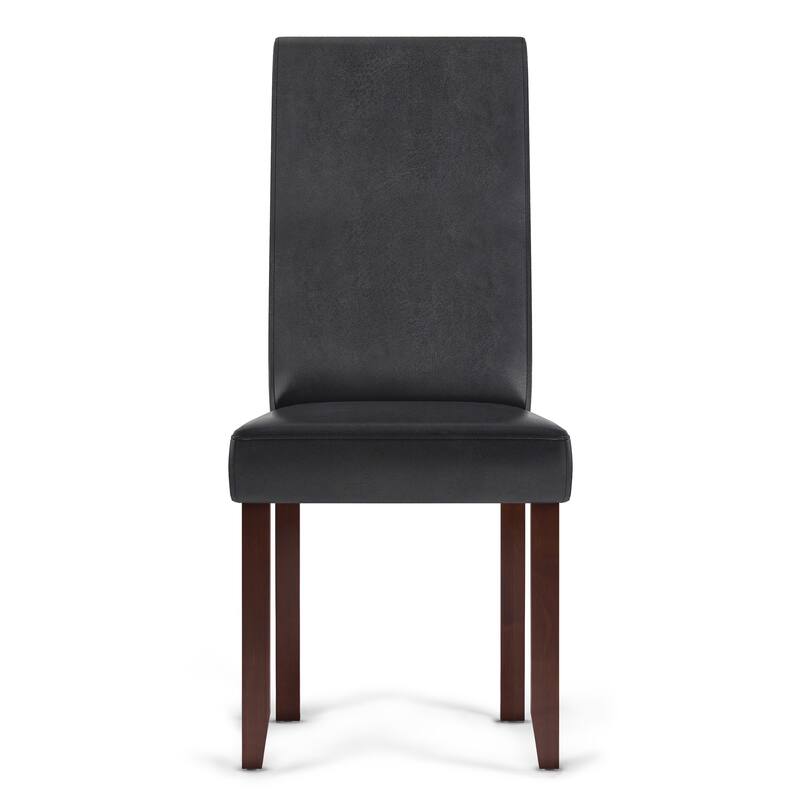 WYNDENHALL Normandy Transitional Parson Dining Chair (Set of 2) - 18.1"w x 18.5" d x 39.4" h