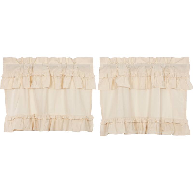 Muslin Ruffled Tier Set