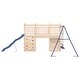 preview thumbnail 5 of 19, vidaXL Swing Set Outdoor Backyard Wooden Playground Equipment for Kids Age 3-8