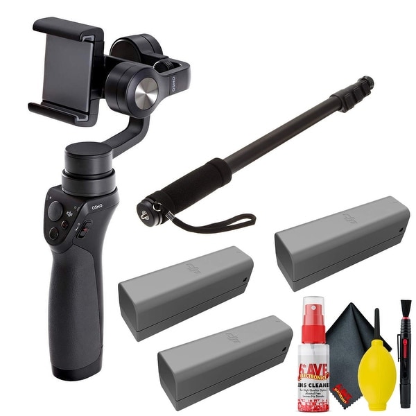 DJI Osmo Mobile Gimbal - Battery(3Total) - Clean Kit + Cloth -. Opens flyout.