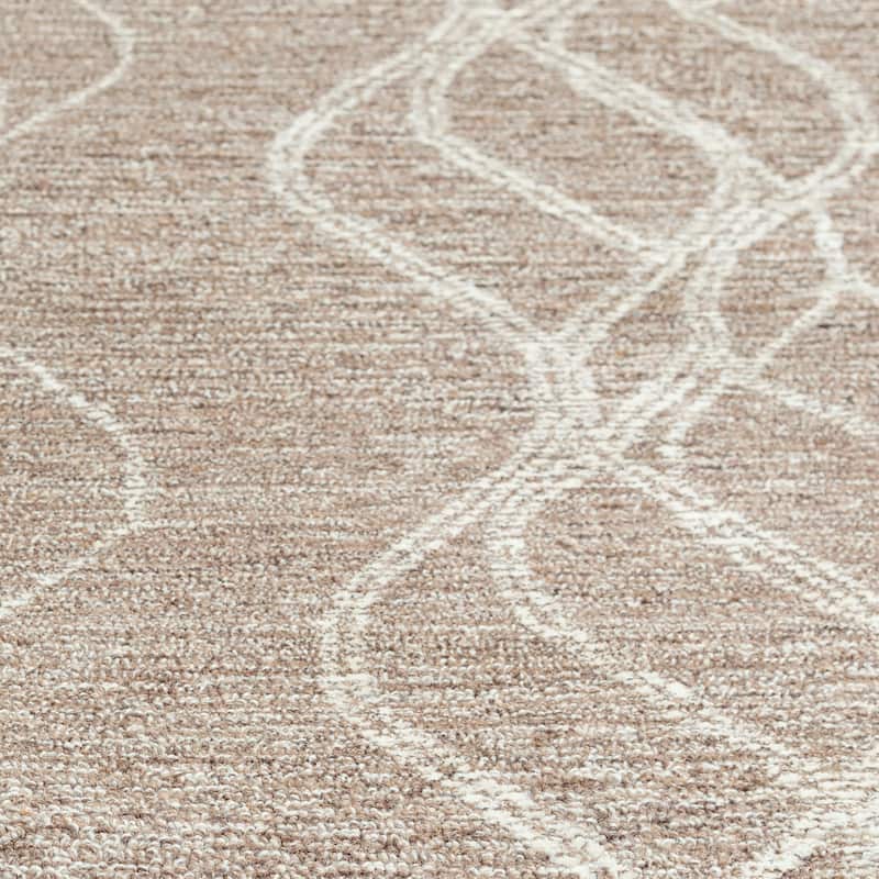 Alora Decor Wondrous Grey Hand-tufted Wool Rug