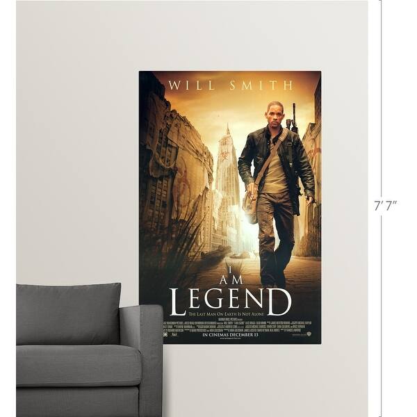 Shop I Am Legend 2007 Poster Print Overstock 24134761