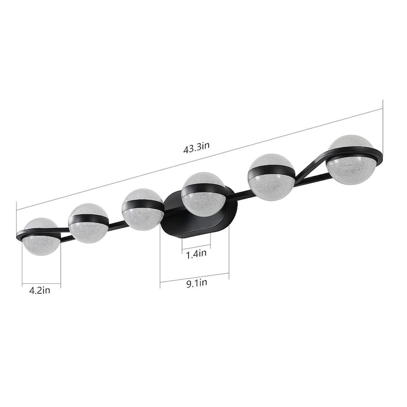 Modern LED Acrylic Bathroom Vanity Light