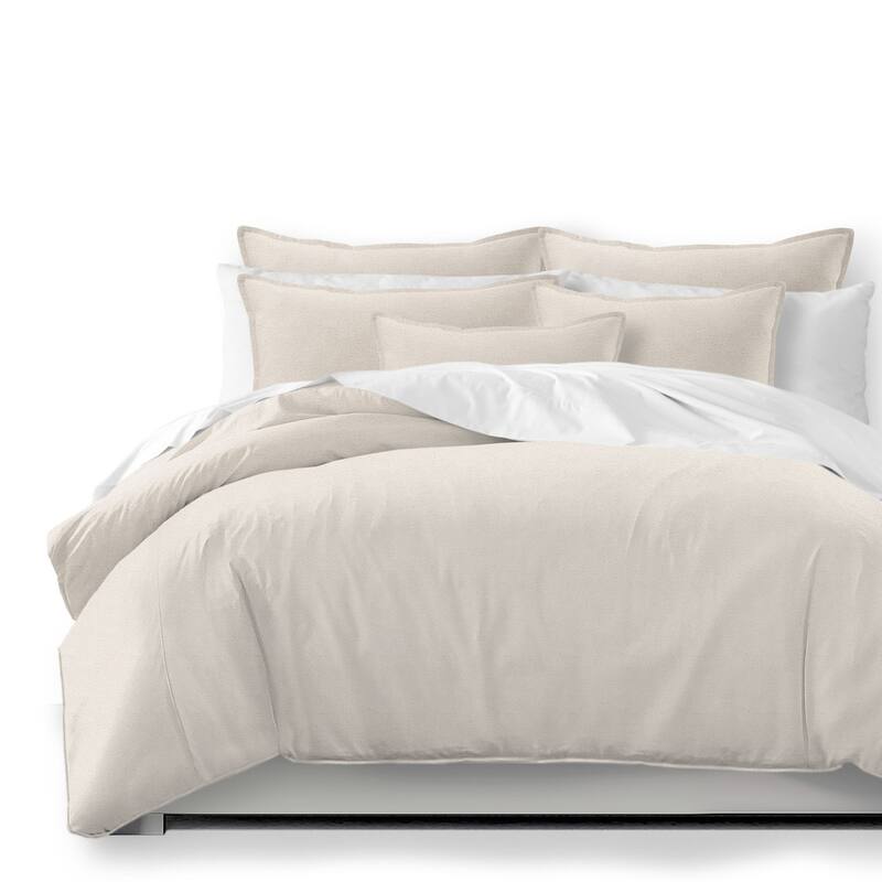 Braxton Natural Duvet Cover and Pillow Sham(s) Set
