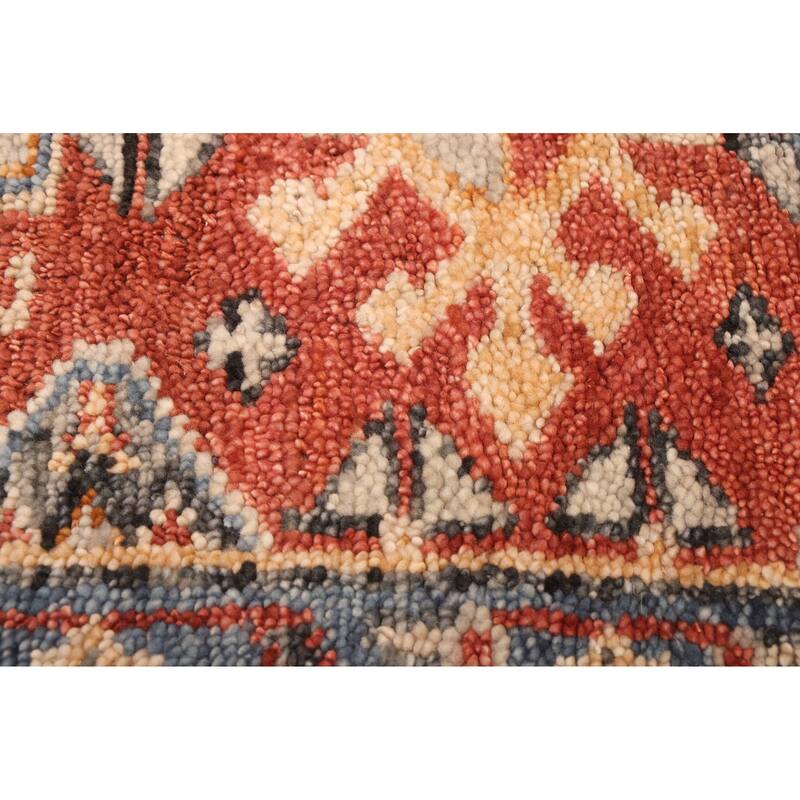 ECARPETGALLERY Hand-knotted Jules Serapi Dark Copper Wool Rug - 2'8 x 9'11