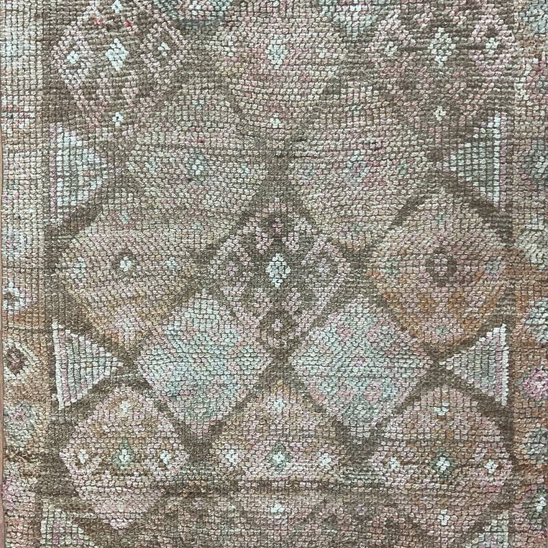 HERAT ORIENTAL Handmade Turkish Oushak Wool Runner - 2'9" x 14'2"