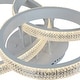 preview thumbnail 4 of 11, Modern 3 Circle Rings Acrylic Ceiling Light with Remote