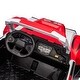 preview thumbnail 73 of 98, Kids 24V Police Car with Megaphone, Remote Control, Bluetooth, MP3, Suspension, LED Lights, 2-Seater