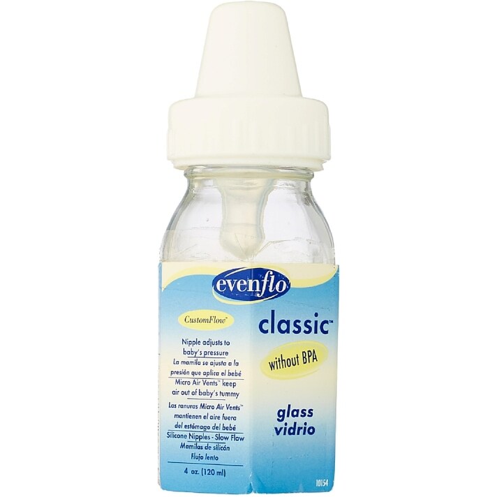 Evenflo Classic Silicone Nipples 4 Nipples