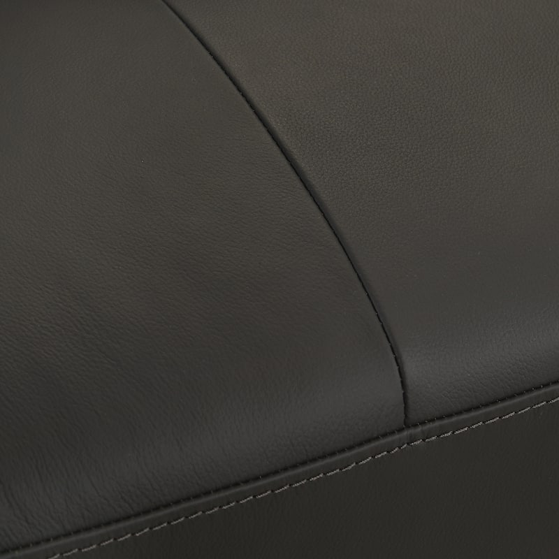 Faelin 79" Modern Sofa Loveseat, Top Grain Leather Couch with Removable Cushions