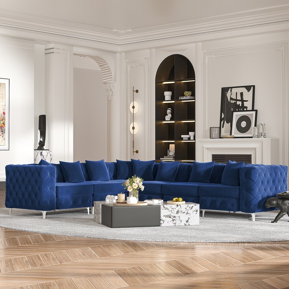 Navy modular lounge 2025