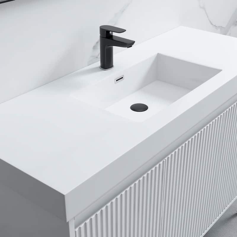 Ripple 48" Bathroom Vanity Kit (Assembly Required)