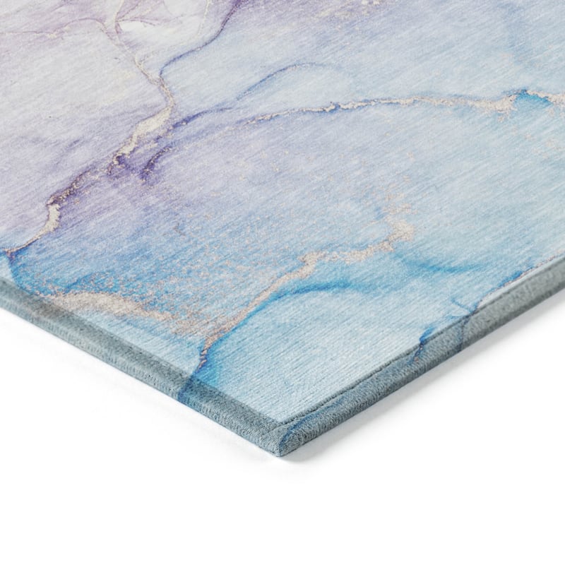 Malu Artistic Abstract Weather Resistant Versatile Elegance Outdoor Rug