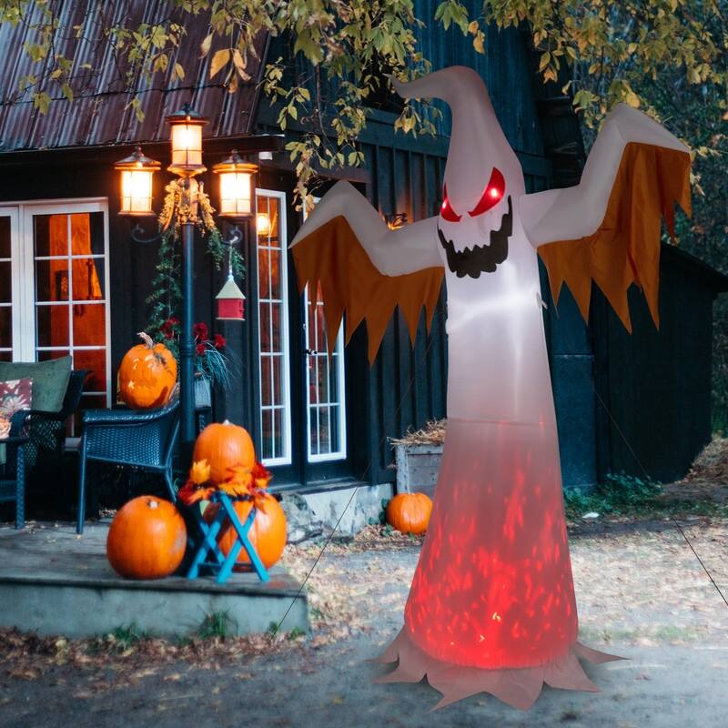 11.8 ft. LED Ghost Inflatable Halloween Decoration