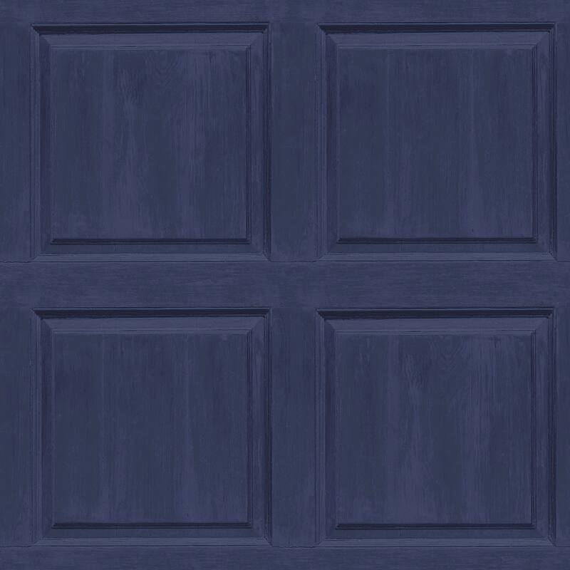 Arthouse Bellamy Navy Wooden Panel Wallpaper