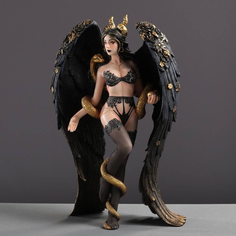 10.63 inches Height Polyresin Lilith the First Temptress Multicolor Finish Figurine
