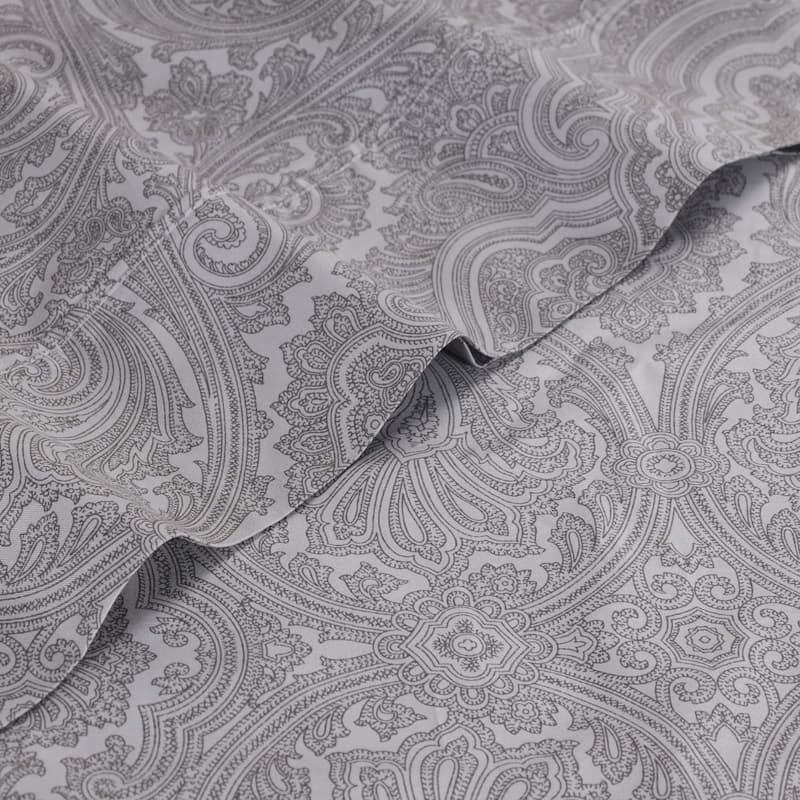 Superior Italian Paisley Cotton Blend 600 Thread Count Bed Sheet Set