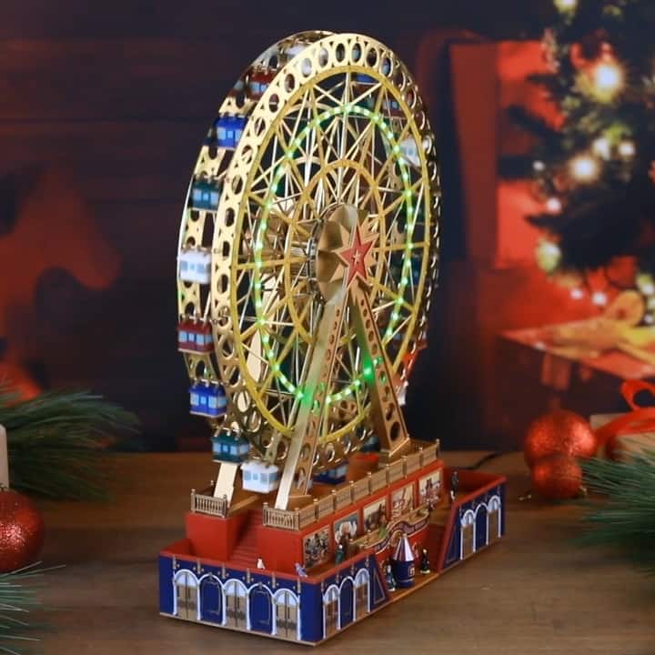 15" Animated World's Fair Grand Ferris Wheel
