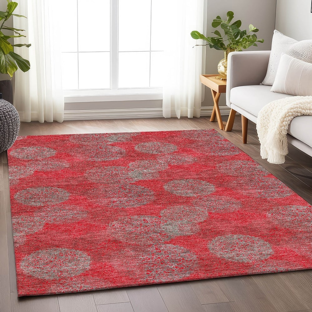 Premium Washable Super Soft Modern Sphere Mayfield Rug
