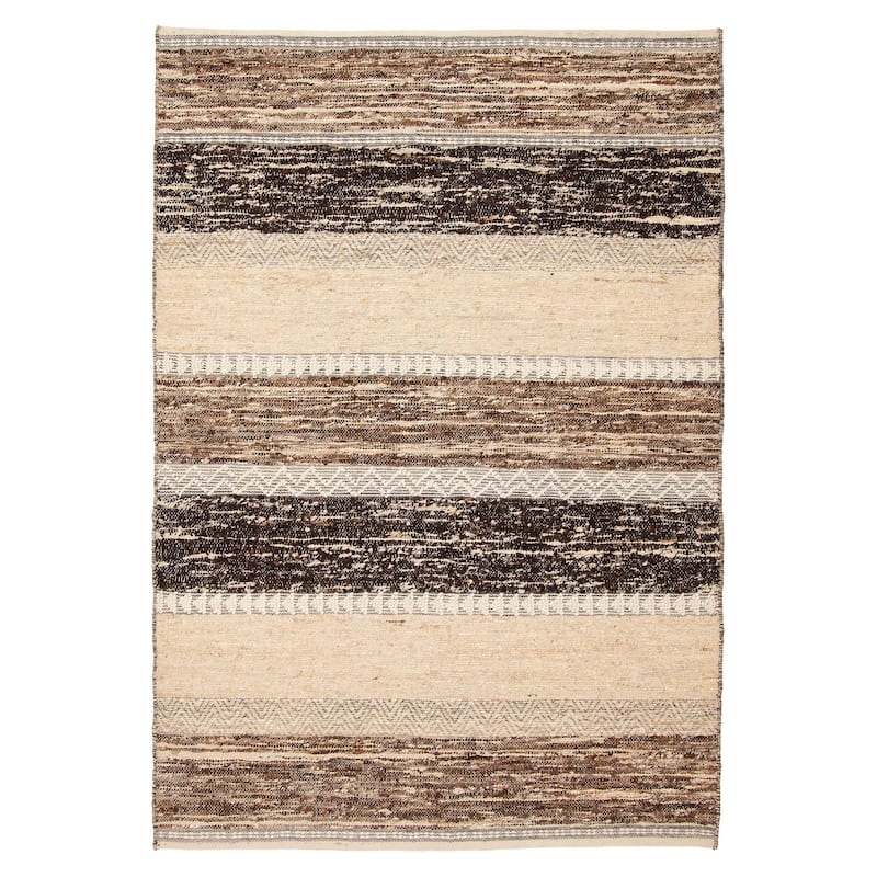 Sienna Brown Rug 5'3" x 7'9" - 5'3 x 7'9 - Brown - 5'3 x 7'9