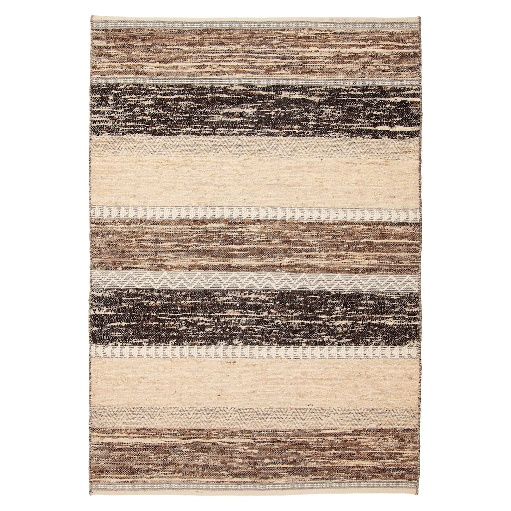 Sienna Brown Rug 5'3" x 7'9" - 5'3 x 7'9